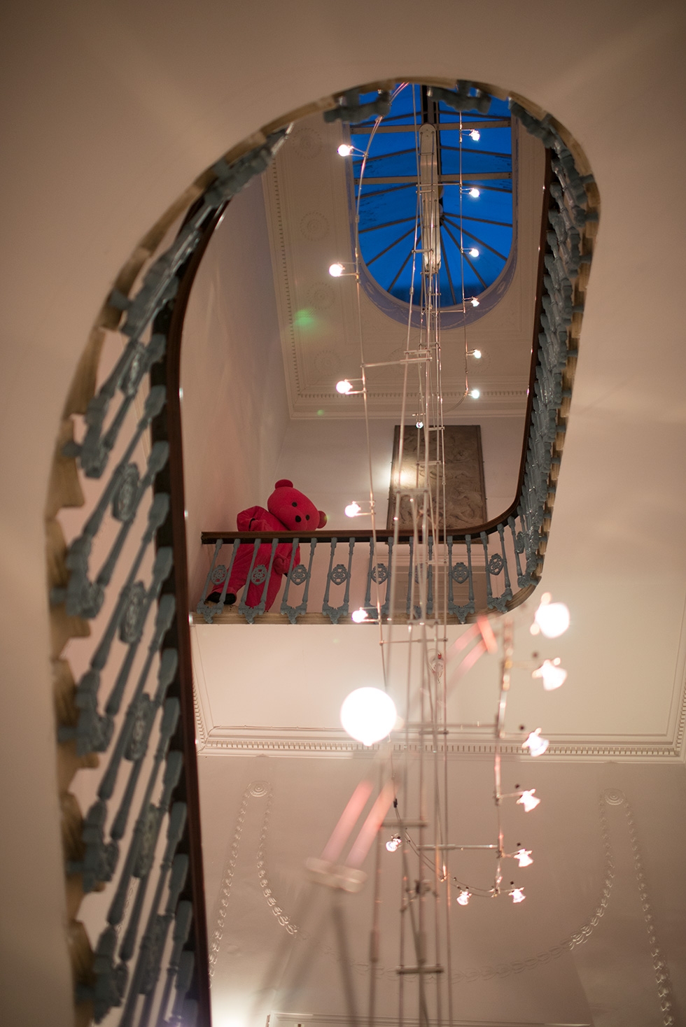 Home House Pink Bear